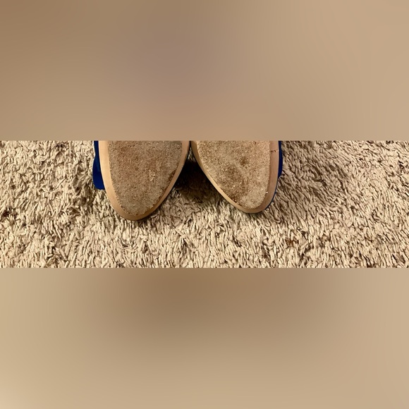 Badgley Mischka Blossom Blue Heels sz11 - Picture 3 of 9